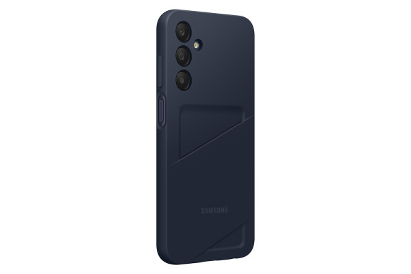 Samsung Card Slot Case Galaxy A25 5G Dunkelblau Kartenfach Handyhülle Schutz