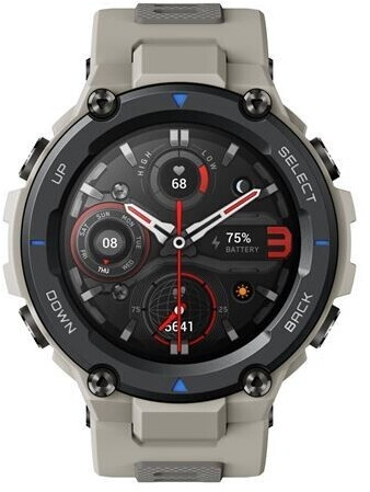 Amazfit T-Rex pro Smartwatch Sportuhr Grau 1,3 Zoll Fitnesstracker Herzfrequenz