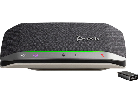 Poly Sync 20+ Teams Bluetooth USB-A/C Konferenzlautsprecher inklusive BT Dongle