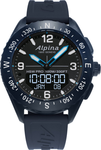 Alpina AlpinerX Smartwatch Dunkelblau/Schwarz