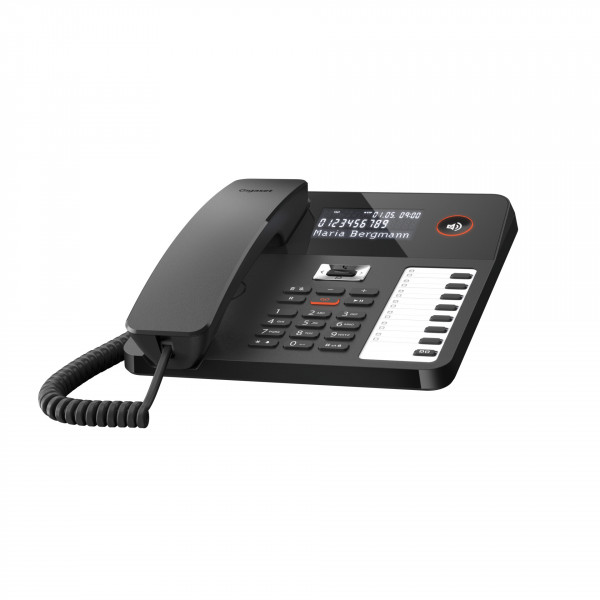 Gigaset DESK 800A schwarz schnurgebundenes Telefon LC-Display LED Tischtelefon