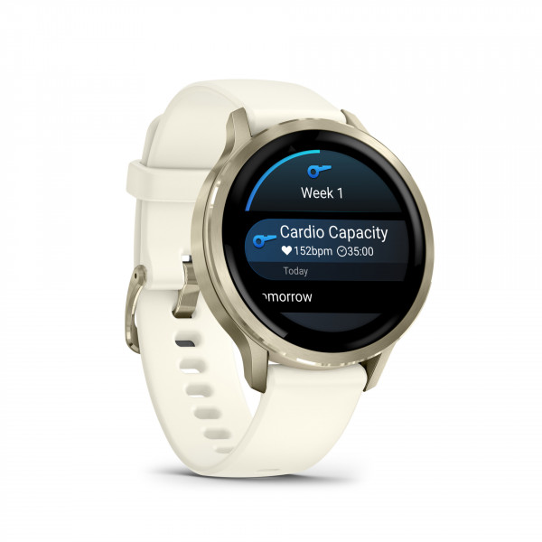 Garmin VENU 4 Smartwatch 41mm Gold Android iOS Unisex Fitnesstracker