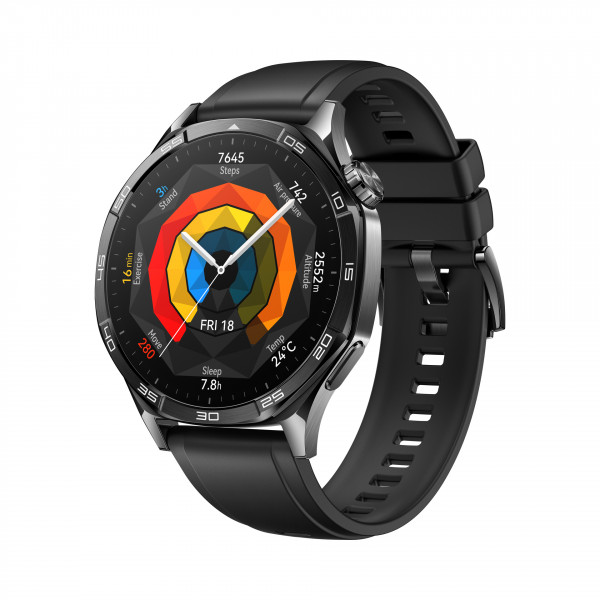 Huawei Watch GT5 46mm Vili-B19F Dunkelgrau Bluetooth NFC 1.43"AMOLED-Display 4GB
