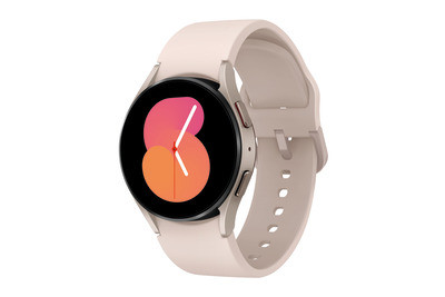 Samsung Galaxy Watch 5 Rosa Smartwatch Fitnesstracker 1,2" AMOLED 5ATM IP68 GPS