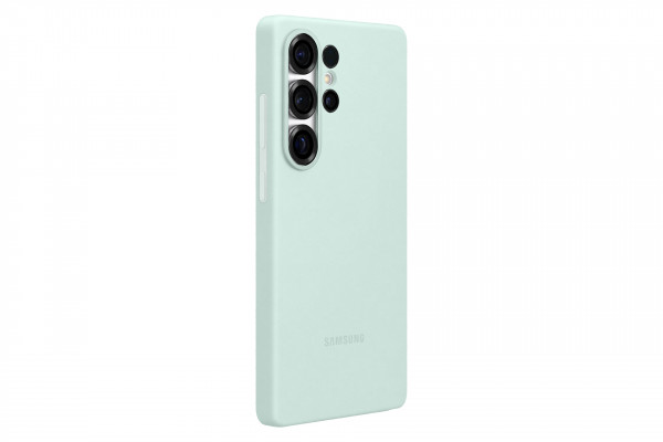 Samsung Silicone Case Galaxy S25 Ultra Mint Schutzhülle Back-Cover Protection