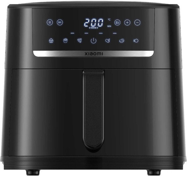 Xiaomi Air Fryer 6L Schwarz Heißluftfritteuse 360° Heißluftzirkulation 200 °C