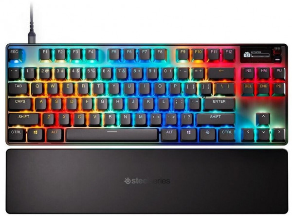 SteelSeries Apex Pro TKL Gen 3 Schwarz Gaming-Tastatur beleuchtet QWERTZ USB-C