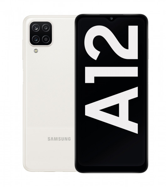 Samsung A125F Galaxy A12 DualSim weiß 64GB Android Smartphone 6,5" 48MP USB-C
