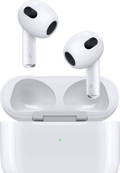 Apple AirPods 3 Generation 2022 Weiß Bluetooth Kopfhörer In-Ear Ladecase IPX4
