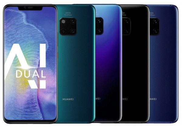 Huawei Mate 20 Pro DualSim 128GB LTE Android Smartphone 6,3" OLED Display 40 MPX