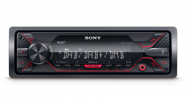 SONY DSX-A310KIT Autoradio 1 DIN USB AUX In DAB+ Tuner Antenne FM/UKW LCD 1DIN