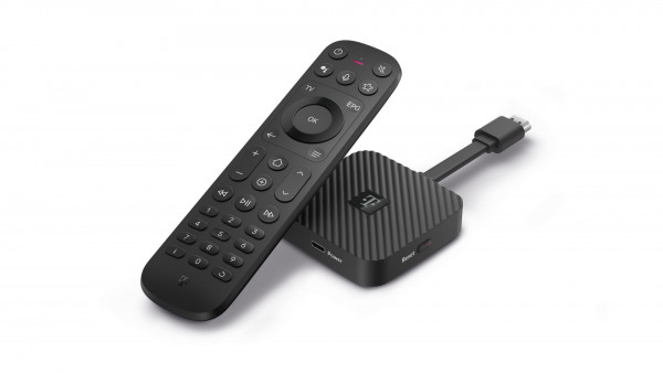 Telekom MagentaTV Stick 4K Schwarz 2. Gen Streaming Fernbedienung Smart TV Wi-Fi
