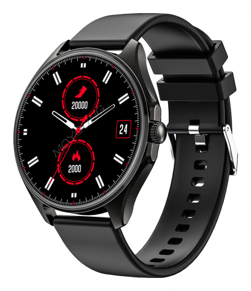 Bea-fon SmartWatch 402 Schwarz 1,4" AMOLED 51 mm Android/iOS Fitnesstracker GPS