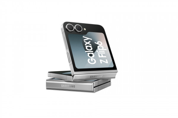 Samsung Galaxy Z Flip6 Smartphone Silber 5G 512GB 12GB 50MP Android Dual-SIM NFC