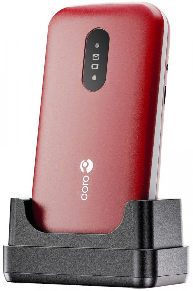 Doro 2820 Rot7Weiß Featurephone M4/T4/M3/T4 17MB USB-C 2.8"Display Mocor OS 4G