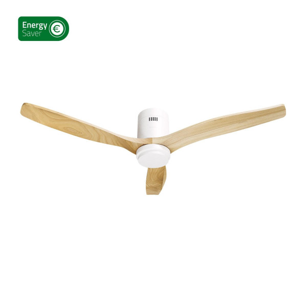 Hombli Smarter Deckenventilator Holz RGB Licht LED App/WLAN Raumklima Lampe