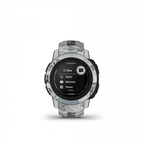 Garmin INSTINCT 2S CAMO EDITION Camouflage Grau GPS Smartwatch IOS Android