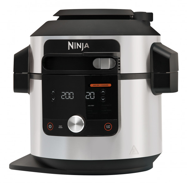 Ninja OL650EUFoodi MAX 12-in-1 SmartLid Multikocher schwarz 7,5L Antihaft 3 Modi