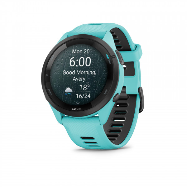 Garmin Forerunner 265 46.1mm Smartwatch blau 8GB OLED 1.3" GPS WLAN Bluetooth