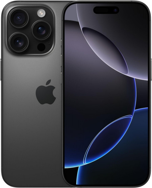 Apple iPhone 16 Pro 5G 128GB/8GB Smartphone NFC DS eSIM Titan Schwarz 48MP 6.27"