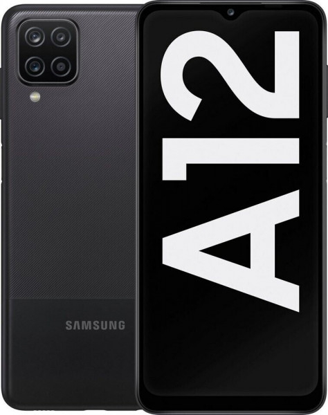 Samsung A125F Galaxy A12 Schwarz 5G 128GB Android Smartphone 6.5" 4GB RAM 48MP