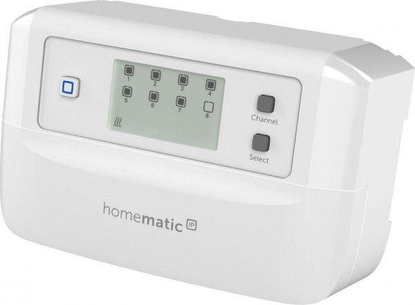 Fußbodenheizungscontroller – 8 Kanäle, motorisch Weiß 230V