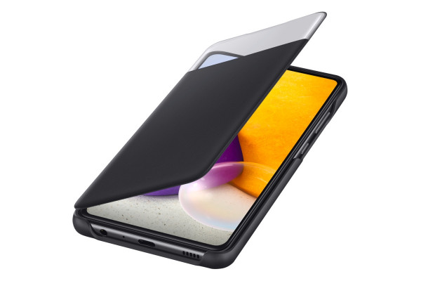 Samsung Smart S View Wallet EF-EA725 für Galaxy A72, Black