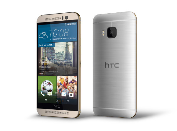 HTC One M9 silber gold 32GB LTE Android Smartphone ohne Simlock 5" Display 20MP