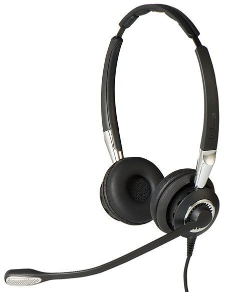 JABRA BIZ 2400 II QD binaural UNC (FreeSpin) Bluetooth On-Ear-Kopfhörer Mikrofon