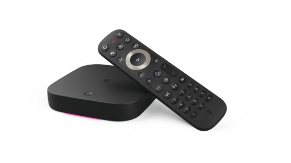 MagentaTV One 2. Gen Schwarz Smart TV Fernbedienung 4K Streaming Wi-Fi