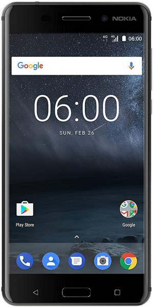 Nokia 6 DualSim schwarz 32GB LTE Android Smartphone o. Simlock 5,5" Display 16MP
