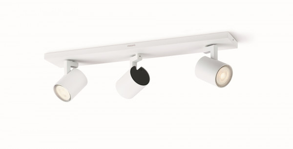 Philips myLiving LED Spot Runner Weiß Metall Deckenlampe GU10 3 flammig IP20