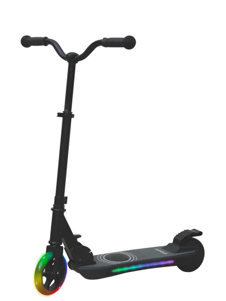 Denver SCK-5500 Schwarz Kinder-Tretroller Elektromotor E-Scooter 6 km 120 Watt