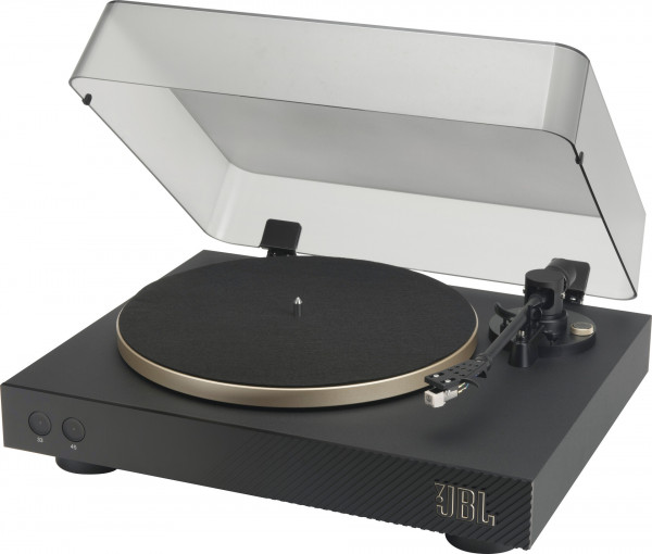 JBL Spinner BT Turntable Plattenspieler Schwarz/Gold Cinch Out Bluetooth aptX HD
