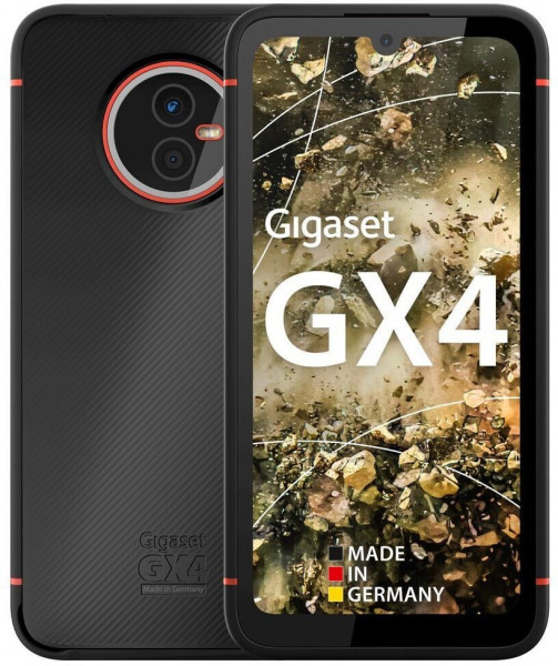 Gigaset GX4 PRO Smartphone Handy Black 4G NFC Android DS eSIM 6.1" USB-C 128GB