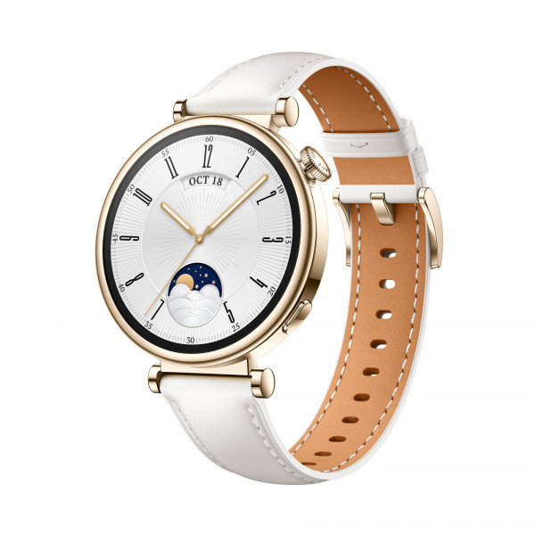 HUAWEI Watch GT4 41 mm 4GB Aurora-B19L Gold 1.32" AMOLED-Display Bluetooth NFC