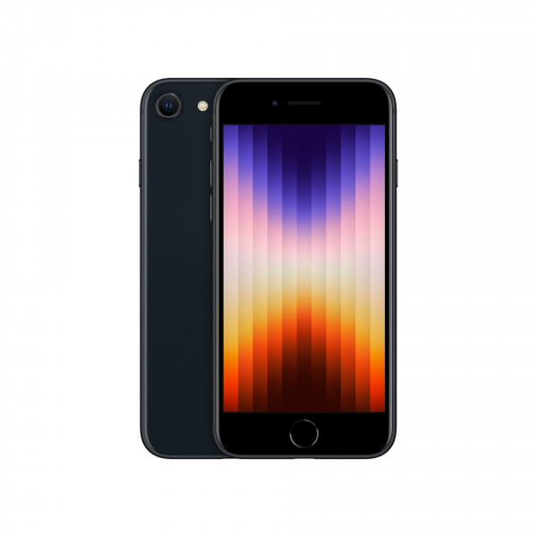 Apple iPhone SE 2022 schwarz 64GB 5G iOS Smartphone 4,7 Zoll Retina 12MP Kamera
