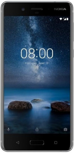 Nokia 8 grau 64GB LTE Android Smartphone o. Simlock 5,3" Display 13Megapixel