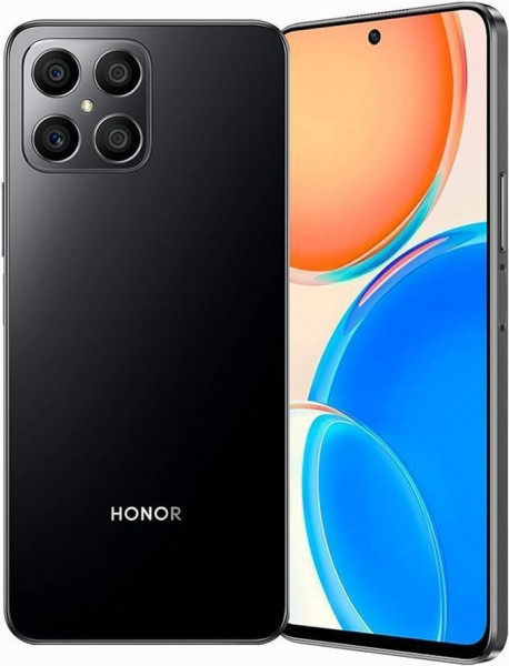 HONOR X8 Black Smartphone Touchdisplay Android 11 LCD Dual-SIM USB-C 64MP 6.7"
