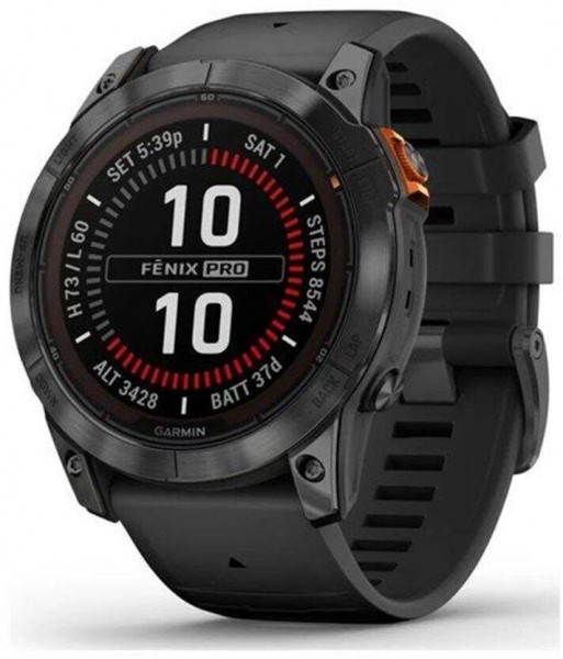 Garmin FENIX 7X PRO SOLAR EDITION Schwarz/Schiefergrau Fitness Tracker Bluetooth