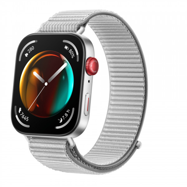 HUAWEI WATCH FIT 3 43.2mm Smartwatch 4GB Grau digital NFC GPS 1.82" Bluetooth