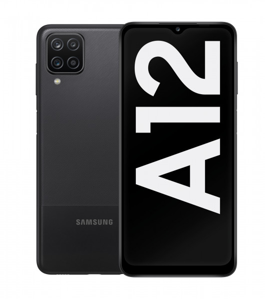 Samsung A125F Galaxy A12 64GB DualSim schwarz 4GB RAM 6,5" Android Smartphone