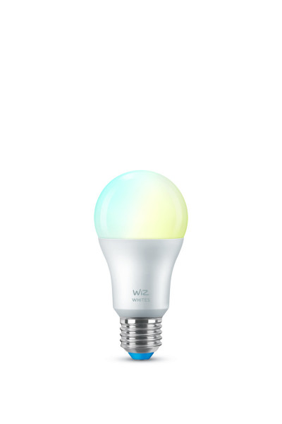 WiZ White LED Lampe matt 60W Einzelpack Smart Home Appsteuerung dimmbar E27