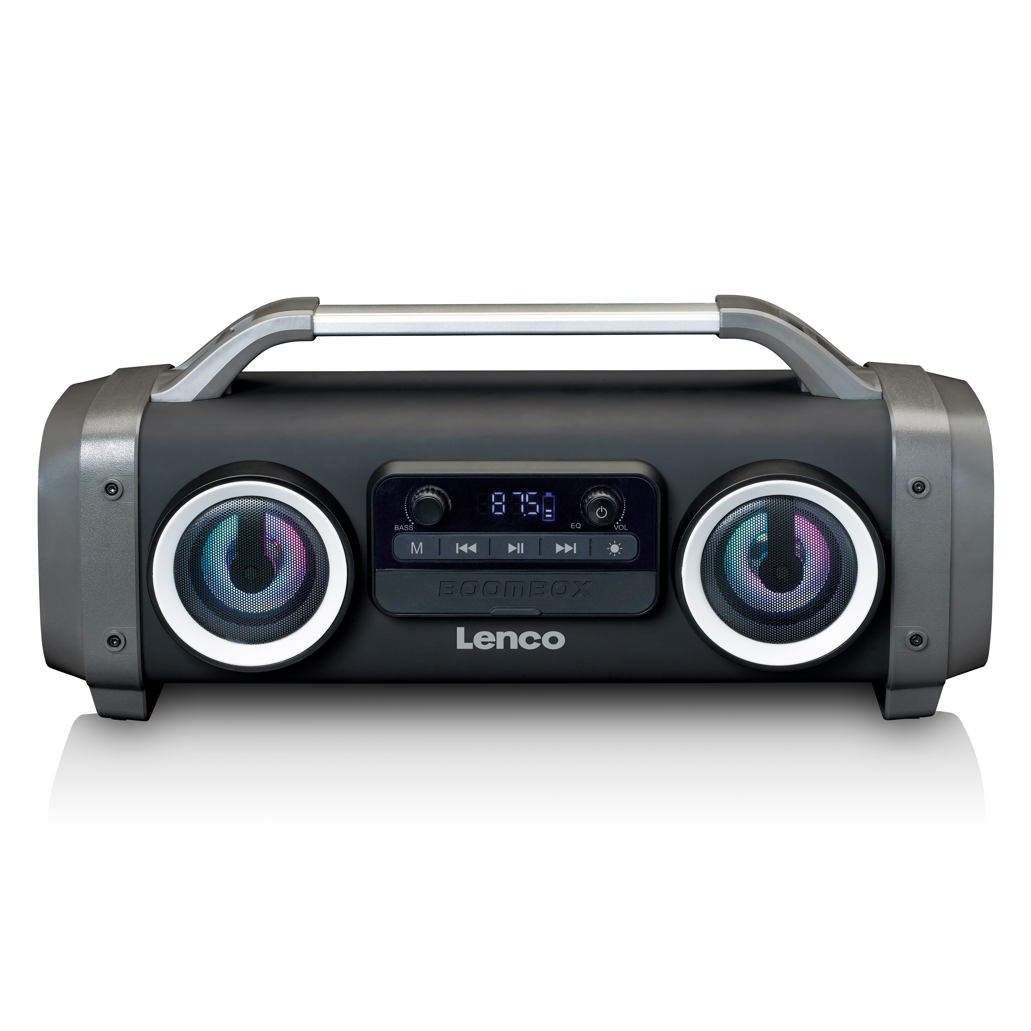 LENCO SPR-100 tragbare Bluetooth-Lautsprecher Radio kaufen Lichteffekte | B-Ware \