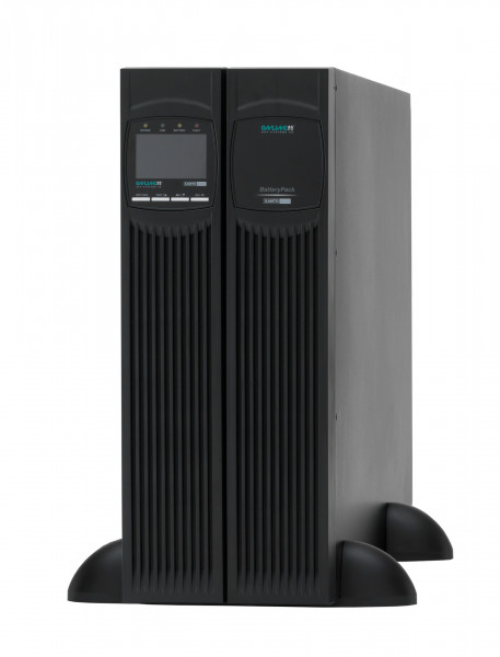Online USV XANTO 6.000 Schwarz Display 3kVA 9000mAh USB RS232 SNMP IP20