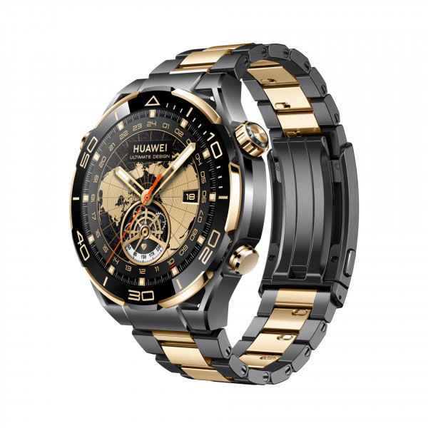 Huawei Watch Ultimate (Colombo-B39) Gold Titan Armband 38mm OLED Smartwatch NFC