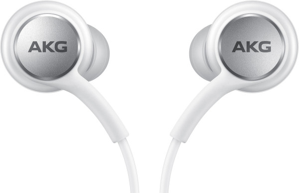 Samsung Earphones Headset USB Type-C white kabelgebunden In-Ear Binaural Silikon