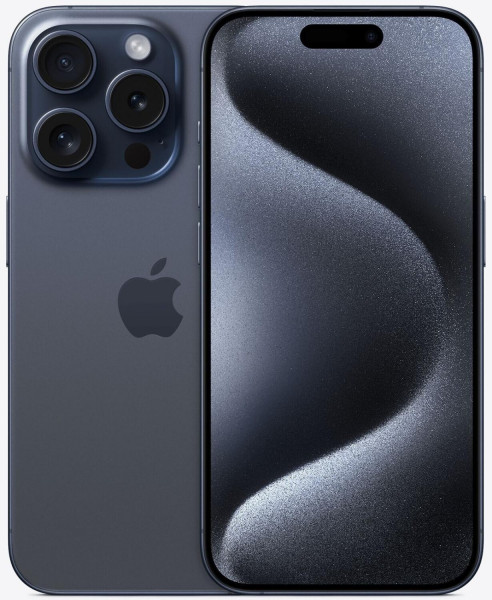Apple iPhone 15 Pro 512GB Blau USB-C iOS-17 Apple-A17 6.12" OLED 48MP eSIM