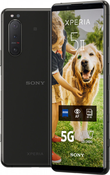 Sony Xperia 5 II 5G 128GB schwarz Android Smartphone 6,1 Zoll OLED 12MP Dual Sim