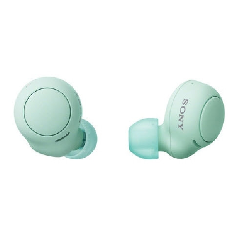 SONY WF-C500 True Wireless Kopfhörer grün In-Ear Headset Bluetooth Ladeetui